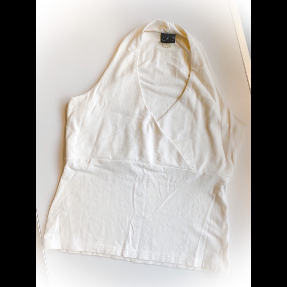 INC sleeveless spring top